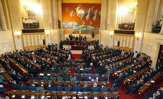 Congreso de Colombia no tendrá sesiones presidenciales