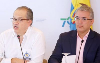 Presidente de la república Ivan Duque y Procurador Fernando Carrillo enfrentados en medio de paro nacional