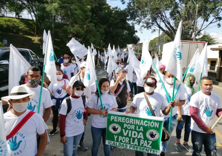 Ex FARC se toman la capital de la republica de Colombia