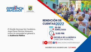 RENDICIÓN DE CUENTAS VIGENCIA 2022