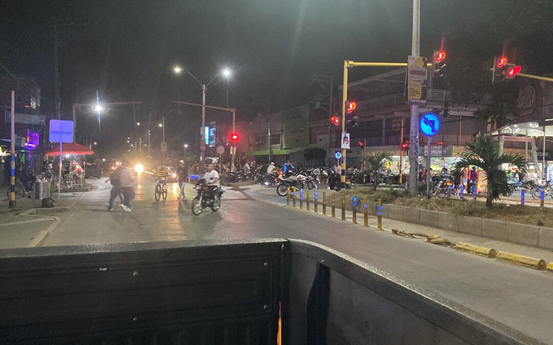 VIA CALI- CANDELARIA. TENSION-PANICO. INSEGURIDAD Y MIEDO