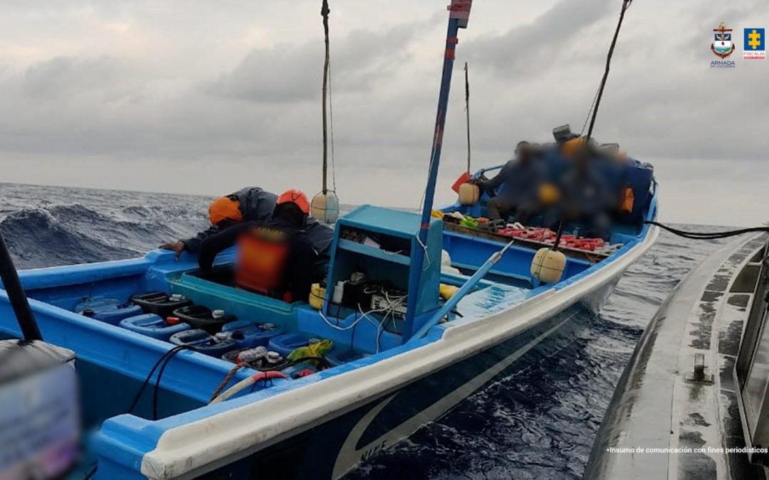 Cárcel para tres ciudadanos extranjeros que realizaban faenas de pesca ilegal en el santuario natural Malpelo