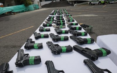 En 40 días la Policía en Cali sacó de circulación 151 armas de fuego