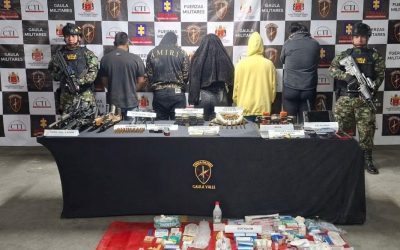 Caen cinco señalados miembros de la ‘Jaime Martínez’ que atemorizaban a Dagua